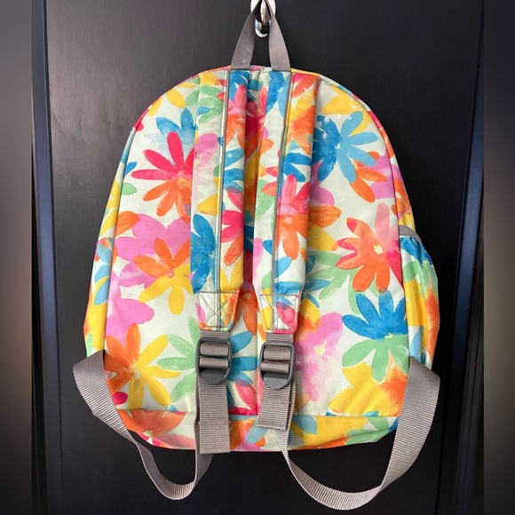 L.L. Bean Kids Colorful Floral Backpack - Picture 6 of 11
